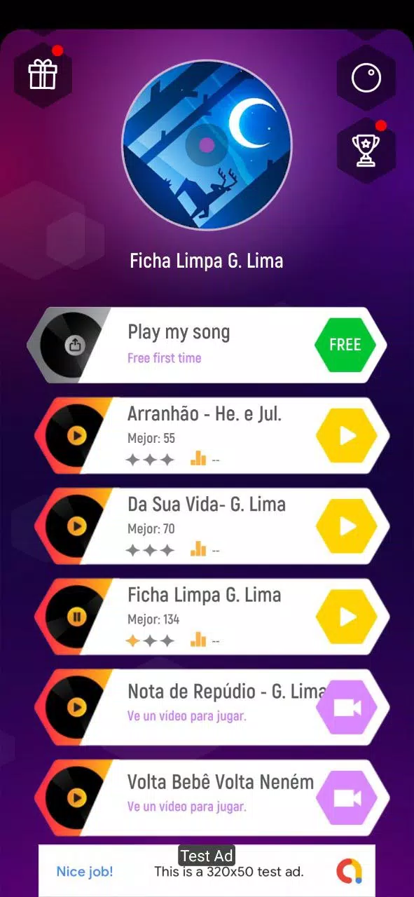 piano tiles hop sertanejo Capture d’écran 1