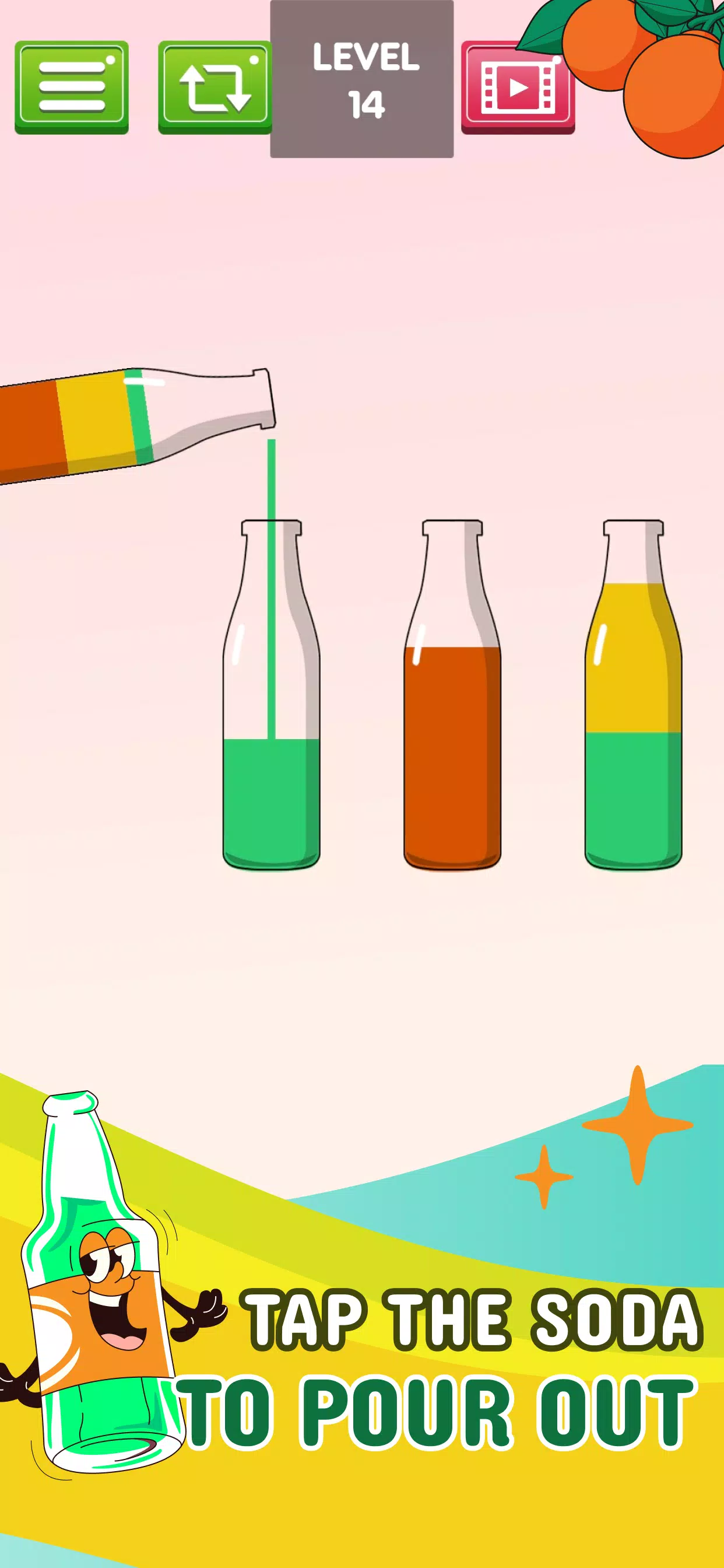 Soda Water Sort Puzzle: Color स्क्रीनशॉट 2
