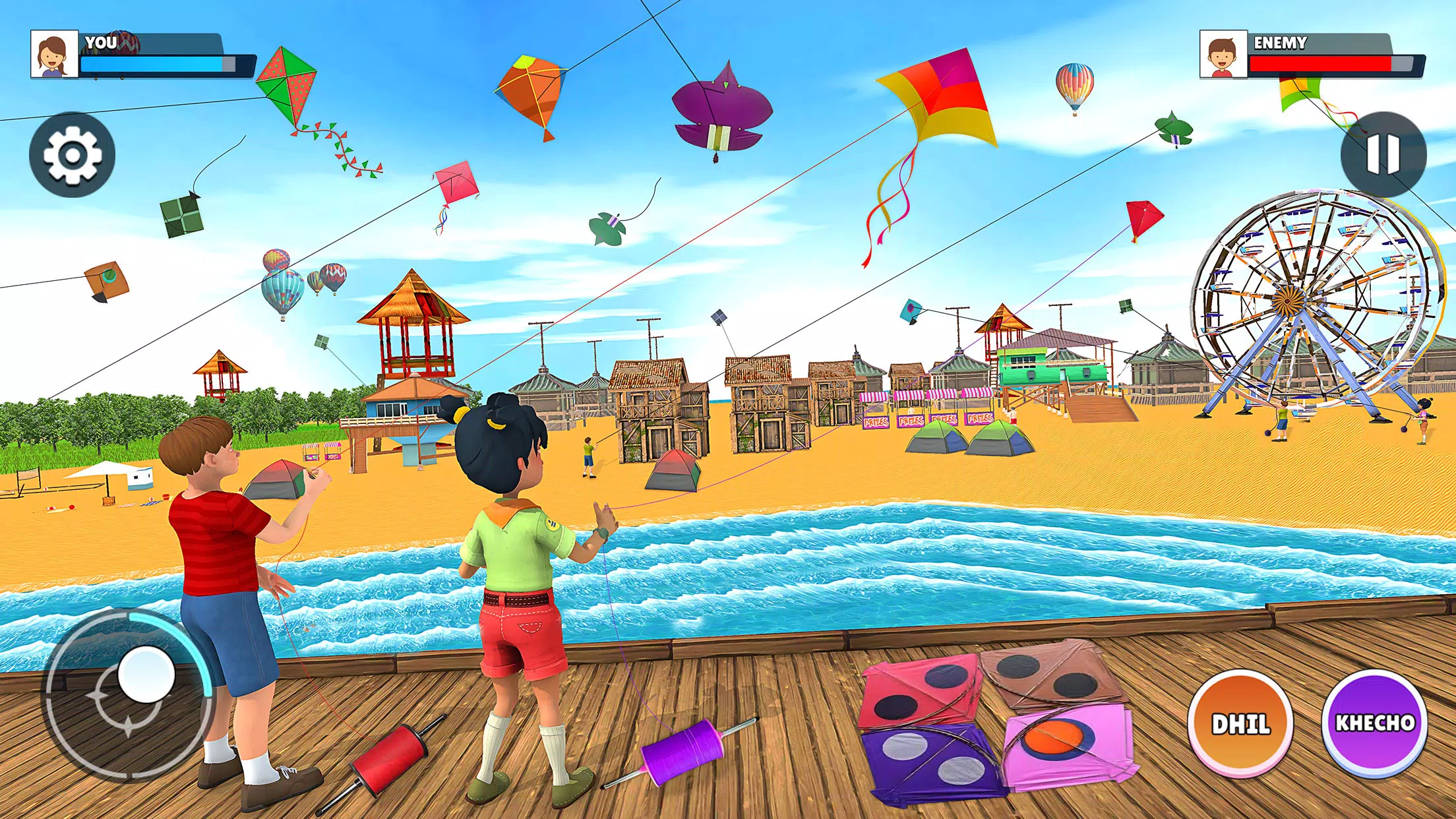 Kite Flying 3D - Pipa Combate應用截圖第1張