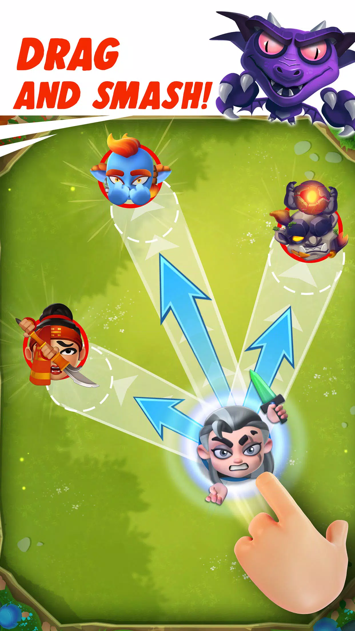 Smashing Four: PvP Hero bump应用截图第4张