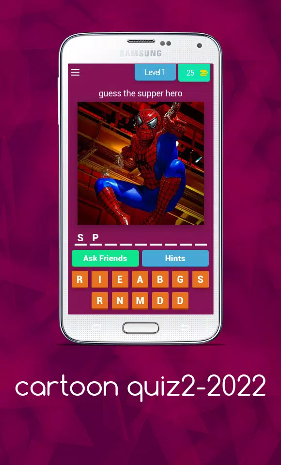 cartoon quiz2-2022(guess pics) Captura de pantalla 1