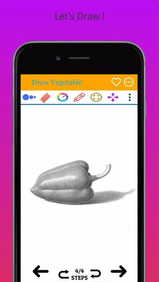How to Draw Real Vegetables スクリーンショット 4