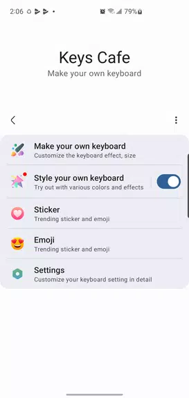 Keys Cafe - Make your keyboard 스크린샷 1