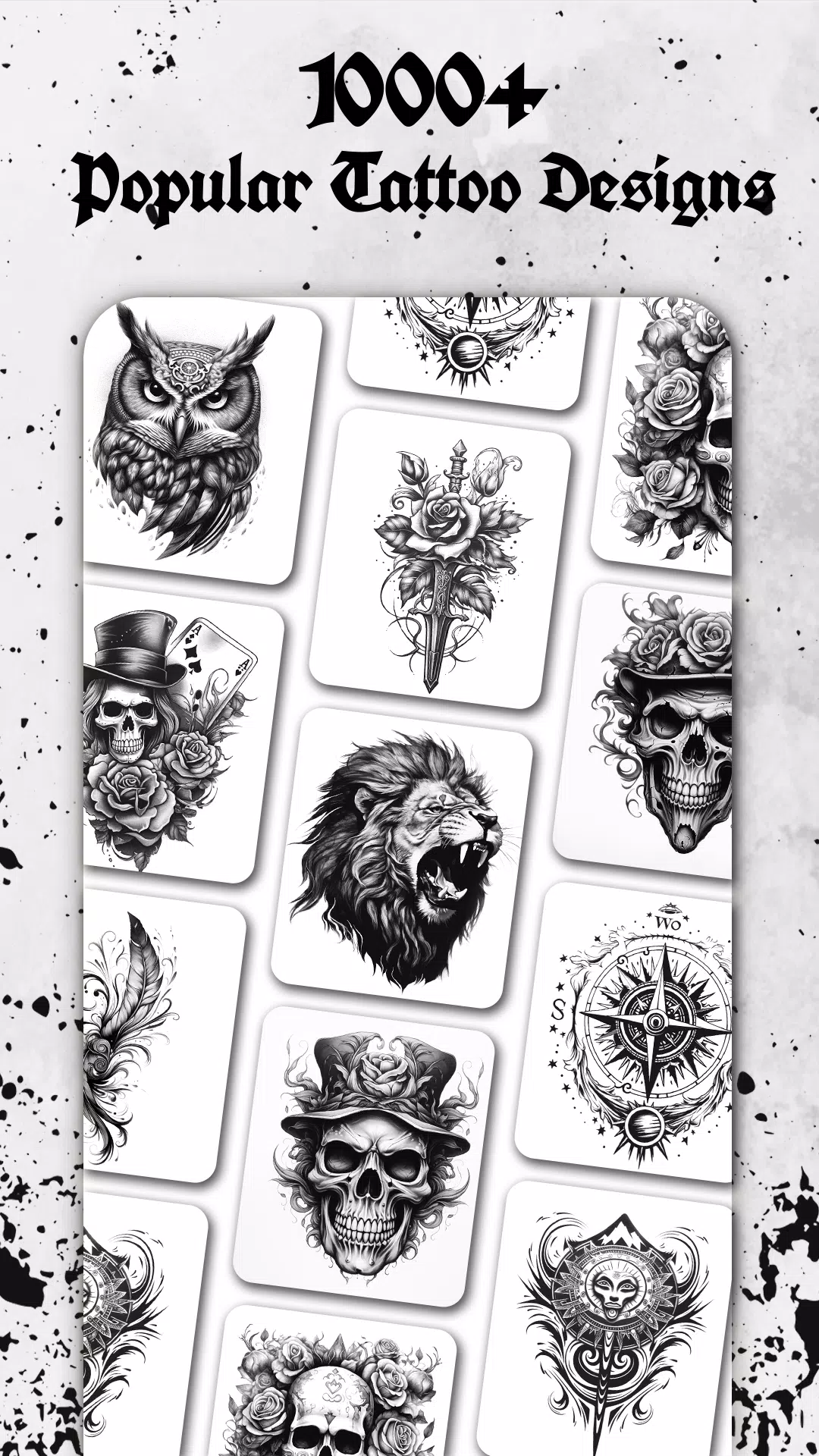 Tattoo Coloring games 스크린샷 1