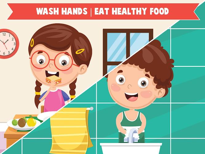 Kindergarten Baby Care Games Captura de tela 3