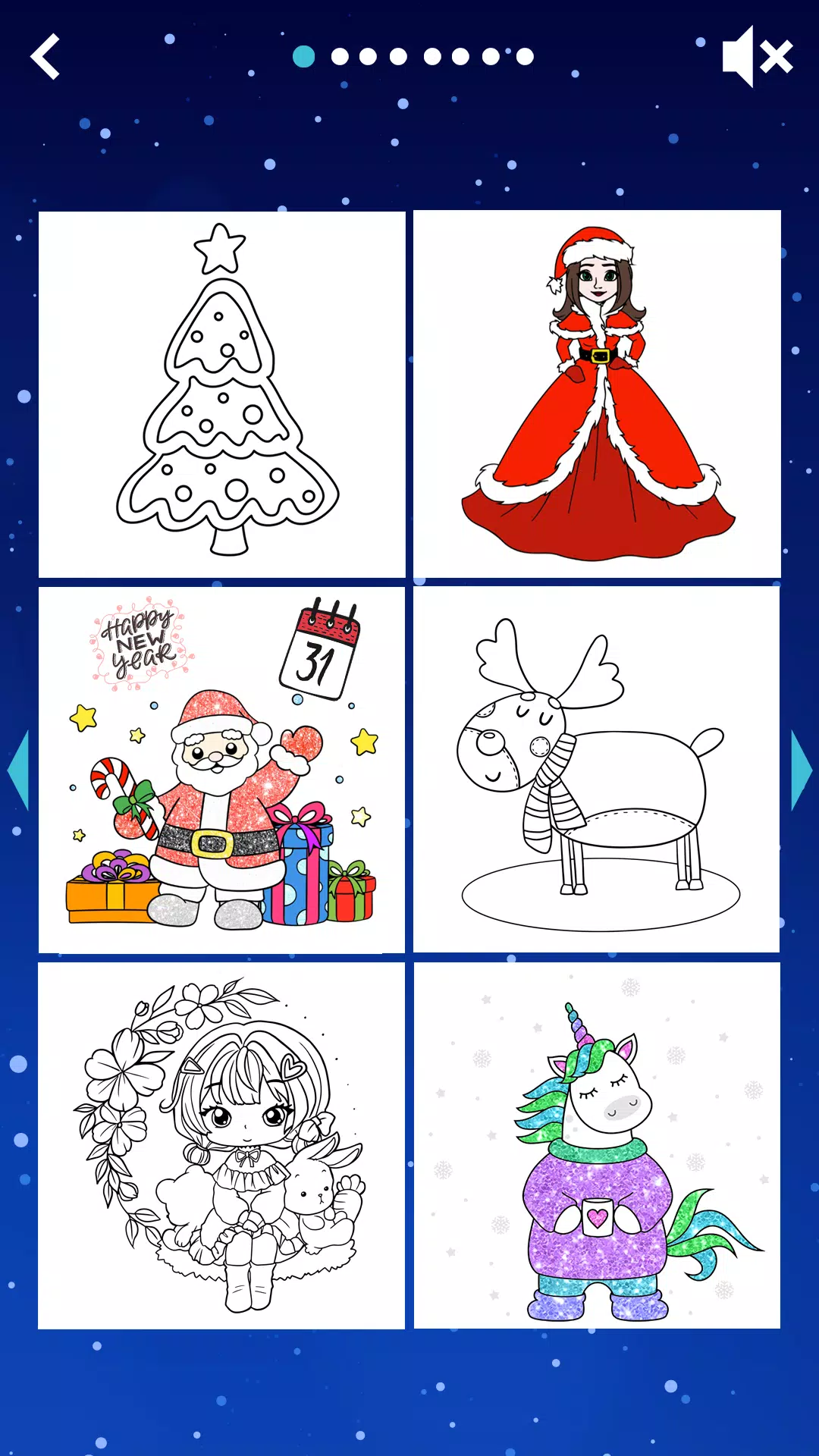 Christmas kids coloring應用截圖第3張