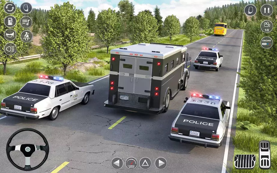 Police Car Driving Games 3D Скриншот 2