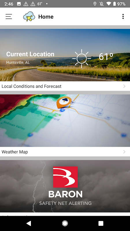 Weather Lab Screenshot 2