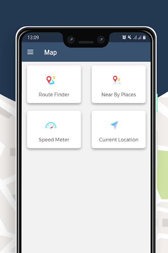 MAPS & GPS Voice Navigation Captura de pantalla 2