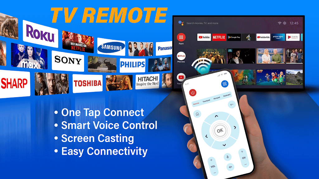 TV Remote Universal-for All TV Screenshot 1