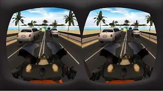 VR Bike Racing Game - vr games スクリーンショット 3