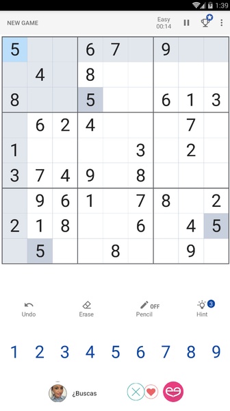 Sudoku - Classic Logic Puzzle Game Capture d'écran 3