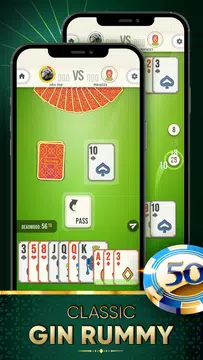 Gin Rummy: Card Game Online Captura de pantalla 1