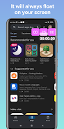 Floating Timer Stopwatch Capture d’écran 2