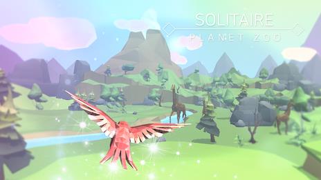 Solitaire : Planet Zoo Captura de pantalla 2