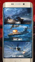 War games wallpapers Tanks Captura de tela 1