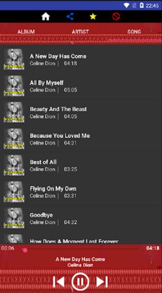 Celine Dion Offline スクリーンショット 1
