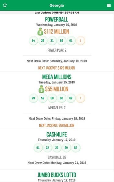 Lottery Results 스크린샷 4