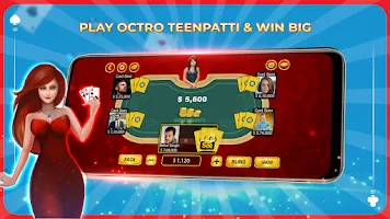 Teen Patti Octro Poker & Rummy Capture d'écran 2