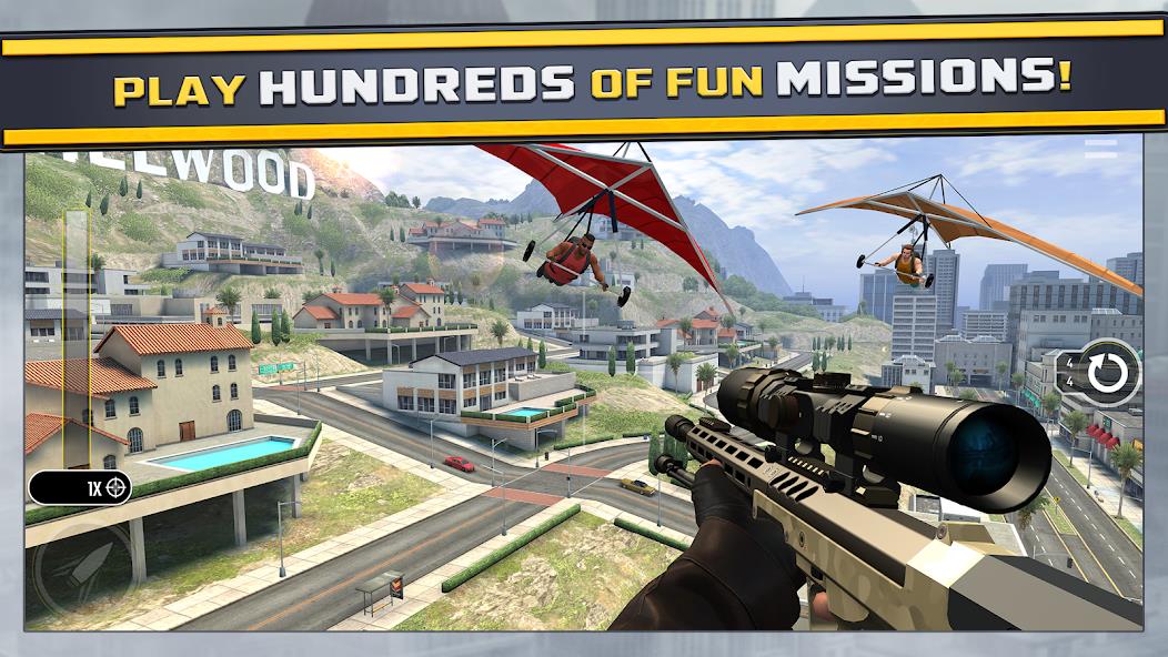 Pure Sniper: 3D Baller Spiele Screenshot 3