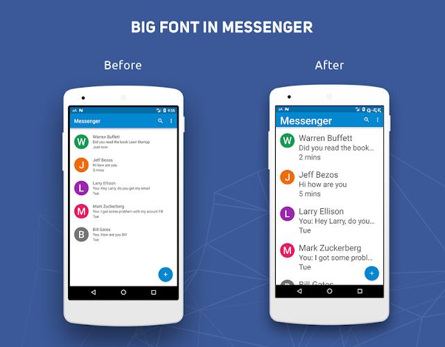 Big Font - Change Font Size & Text Size スクリーンショット 3