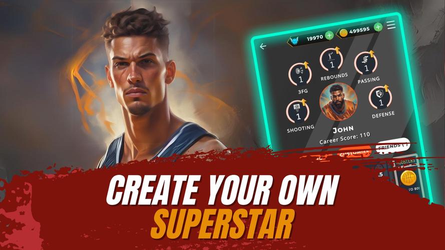 Basketball Career 24 Скриншот 1