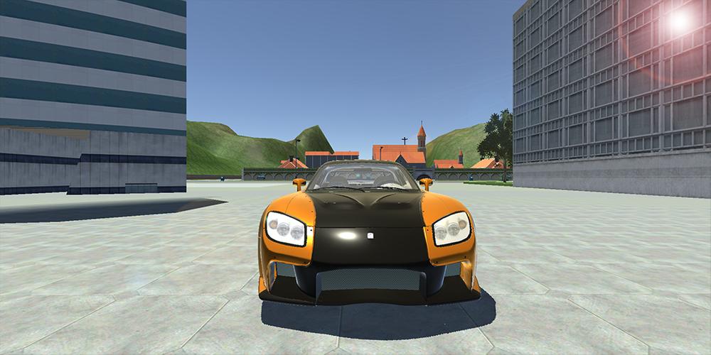RX-7 VeilSide Drift Simulator Screenshot 2
