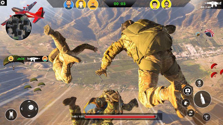 FPS Commando 3D Shooting Games Captura de pantalla 1