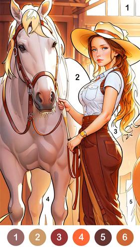 Farm Country Color By Number應用截圖第4張