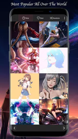 Sexy Anime Girls HD 4K Wallpapers(Manga Comic)应用截图第3张