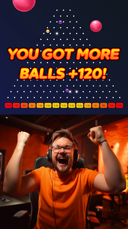 Plinko Balls - fast game Screenshot 2