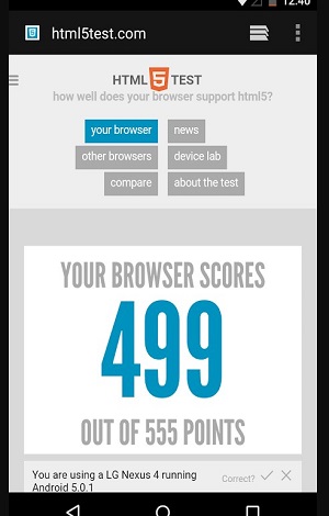 Android System WebView Beta Captura de tela 1
