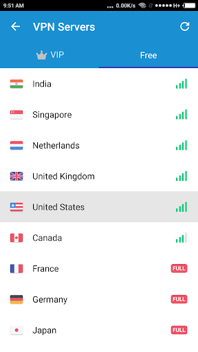 VPN Hotspot - Free Unblock proxy 스크린샷 1