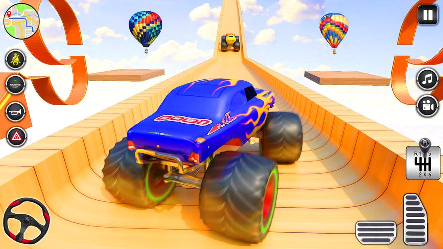 Monster Truck Simulator Games स्क्रीनशॉट 2