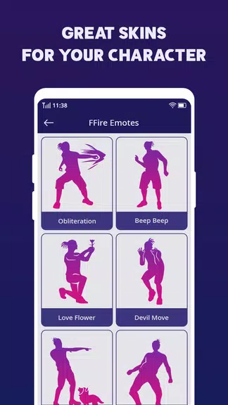 Emotes Happymod - iMotes Captura de pantalla 1