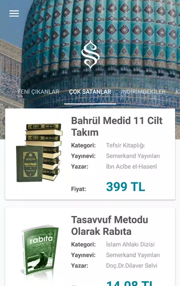 Semerkand Yayın Kataloğu應用截圖第1張