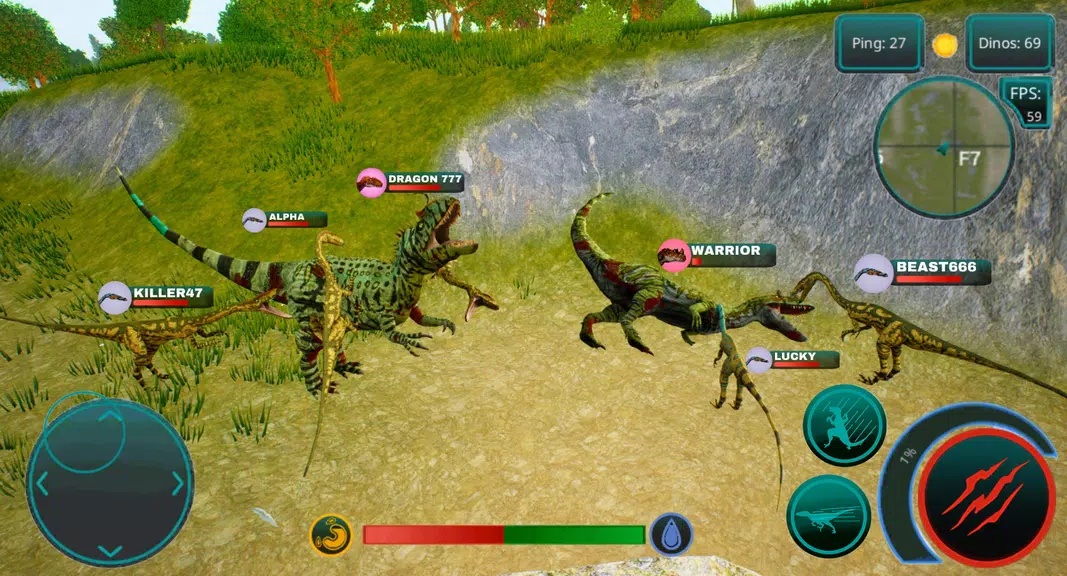The Cursed Dinosaur Isle: Game應用截圖第1張