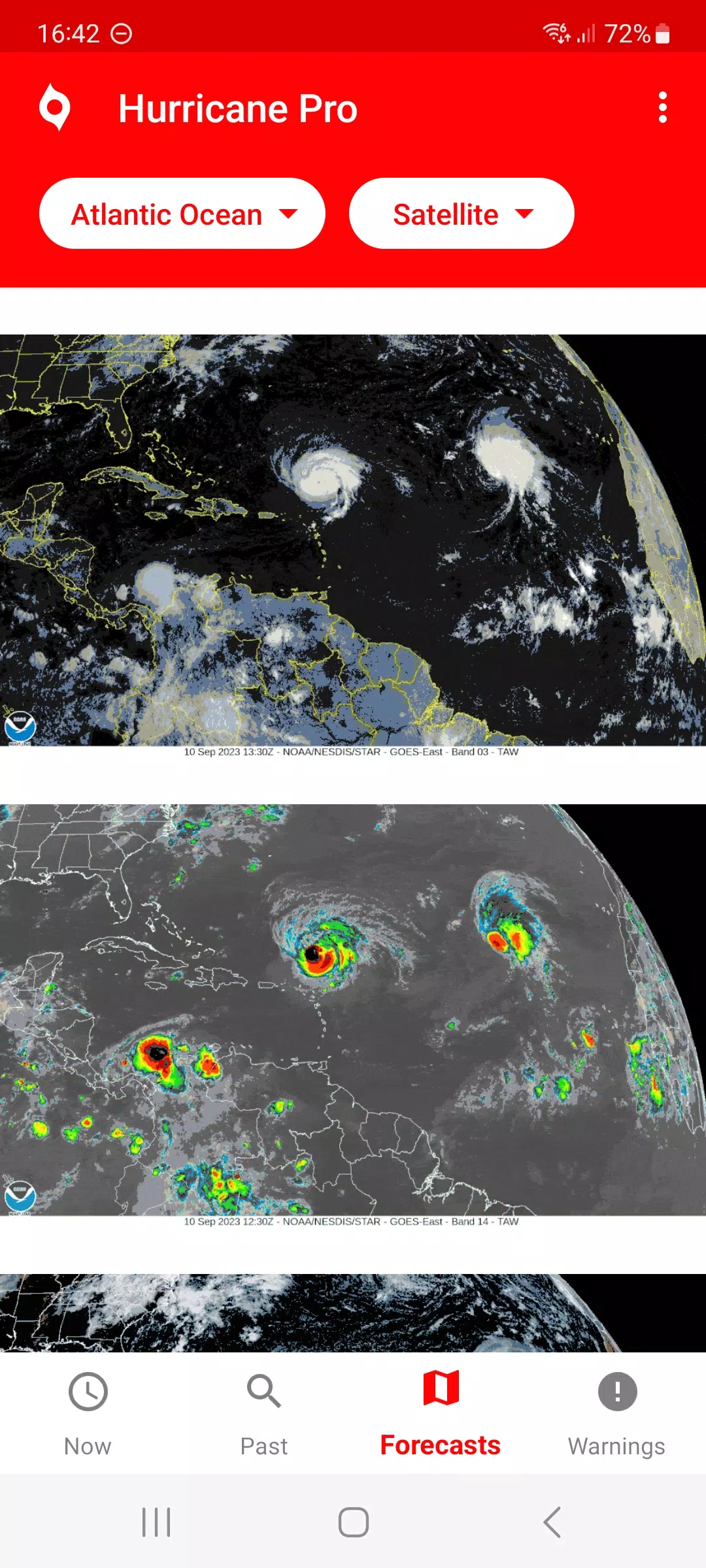 My Hurricane Tracker स्क्रीनशॉट 2