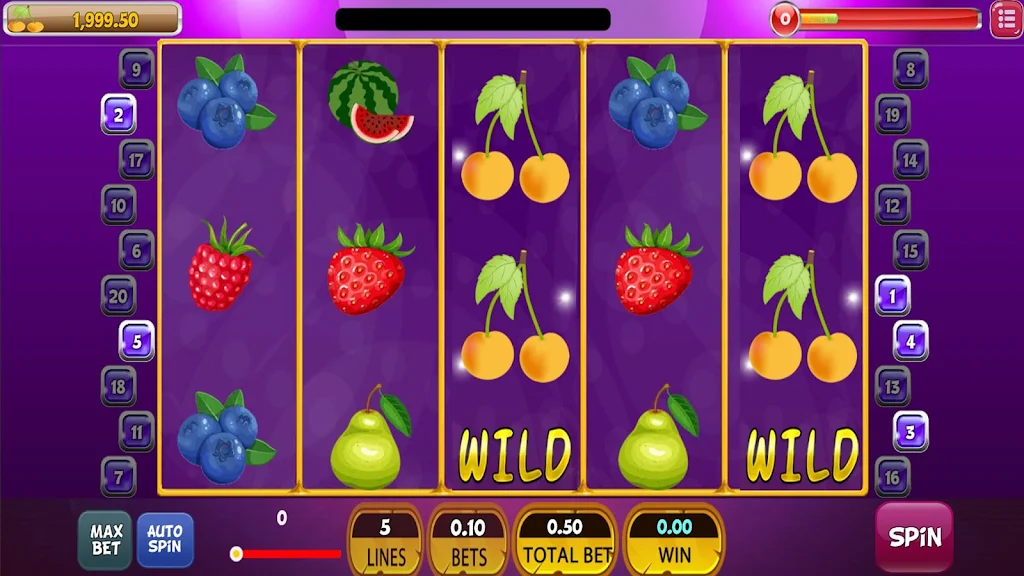 Free Fruits Slot Machine Cherry Luck Captura de pantalla 3