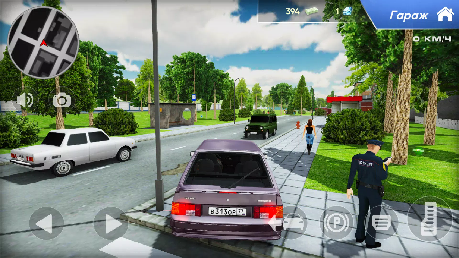 Lada 2113 Russian City Driving應用截圖第1張