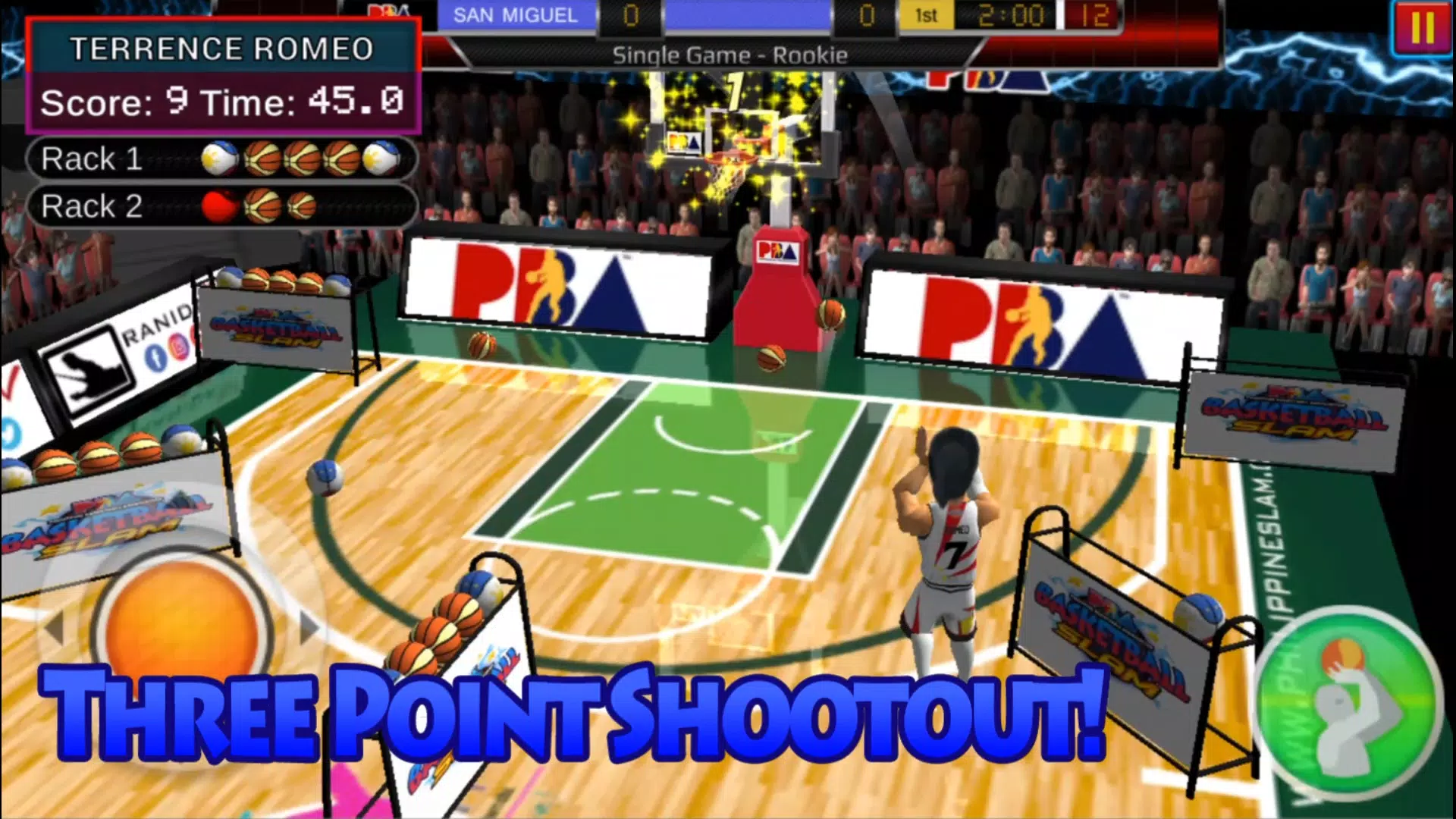 Basketball Slam! Capture d’écran 3