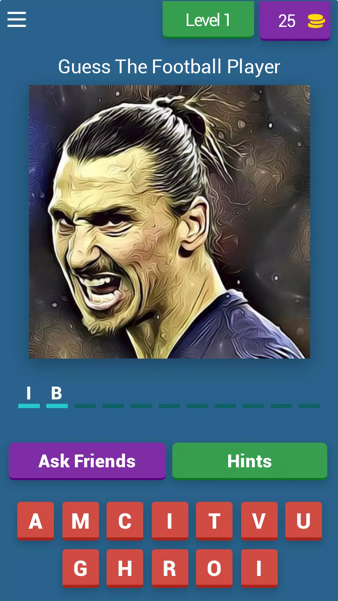 Guess The Football Player Quiz स्क्रीनशॉट 1