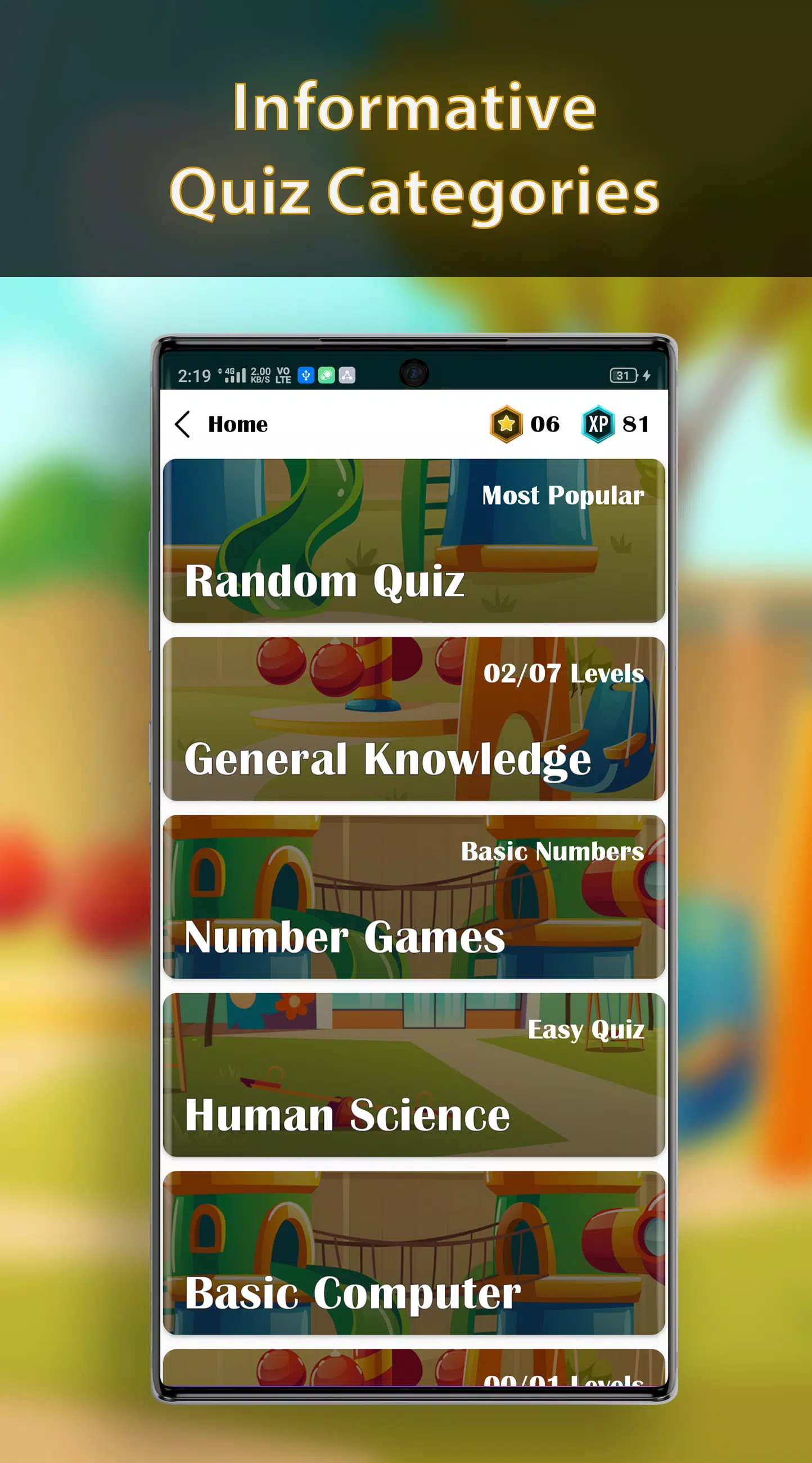 Kids Quiz Screenshot 2