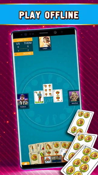 Tute Offline - Card Game Screenshot 4