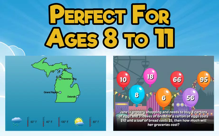 Fourth Grade Learning Games स्क्रीनशॉट 3