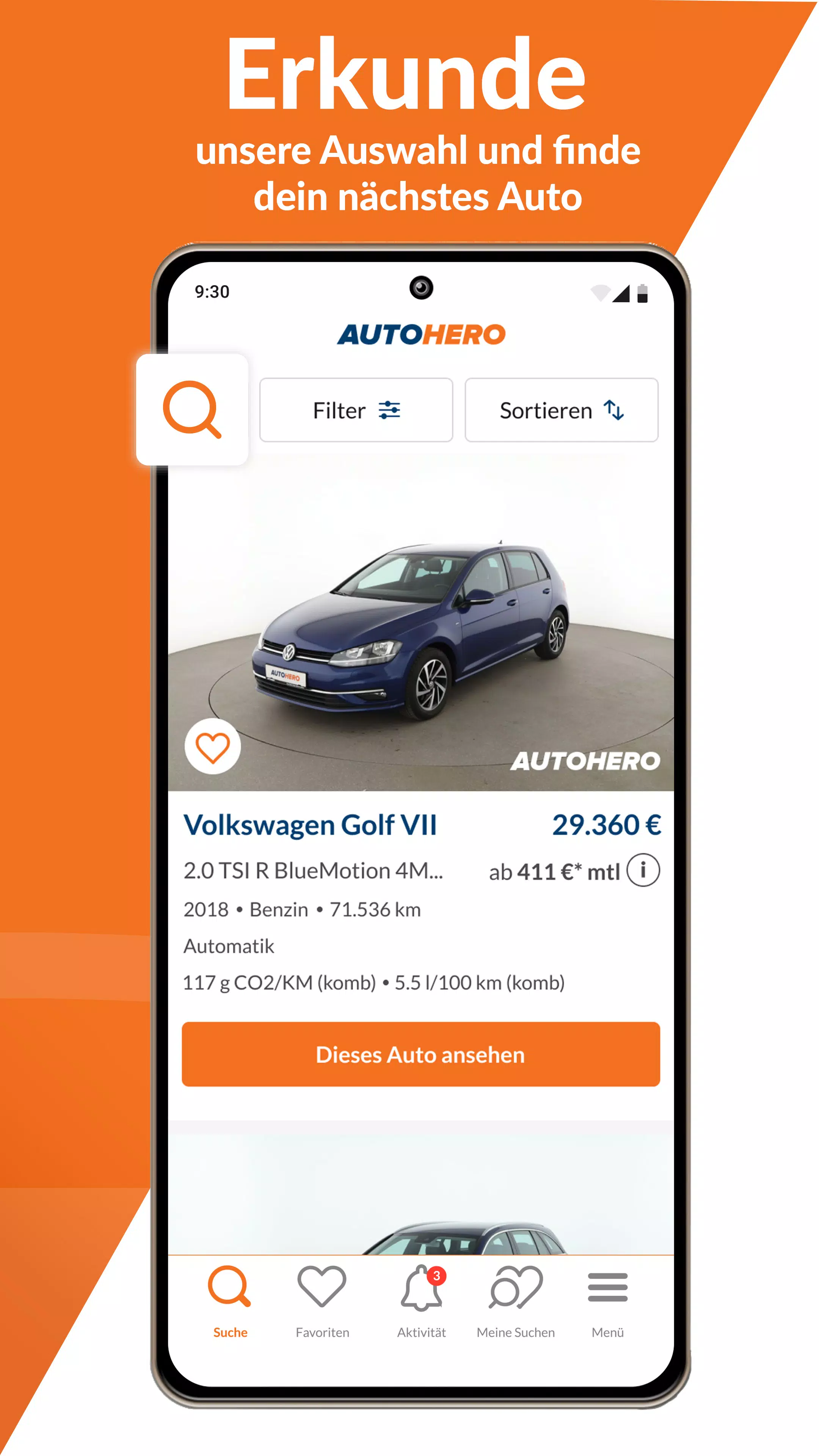 Autohero应用截图第2张
