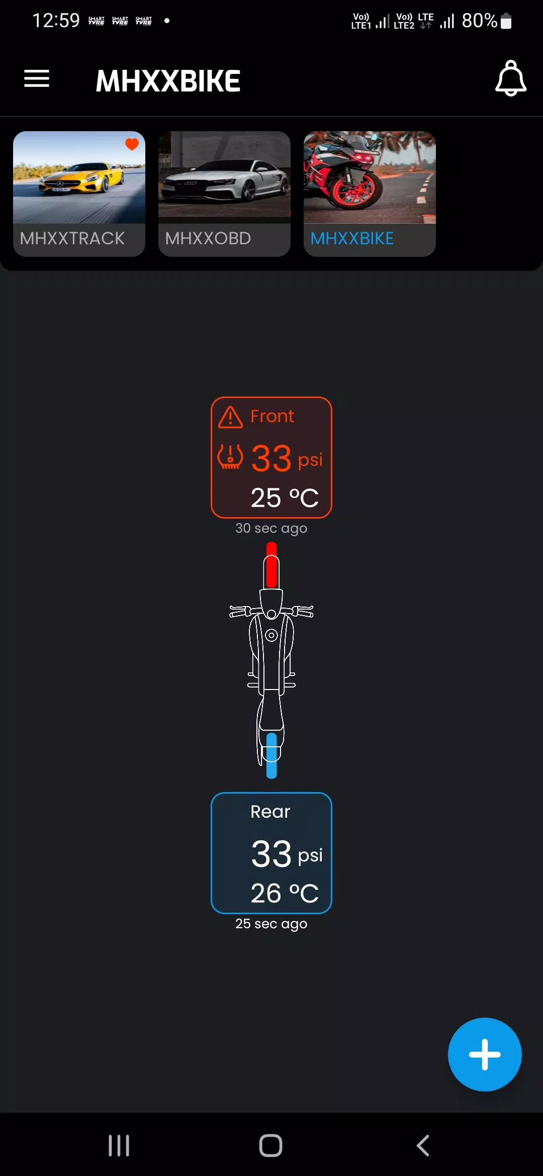 SMART TYRE CAR & BIKE 스크린샷 2