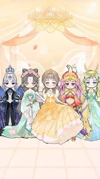 Cute live star:dress up avatar 스크린샷 1