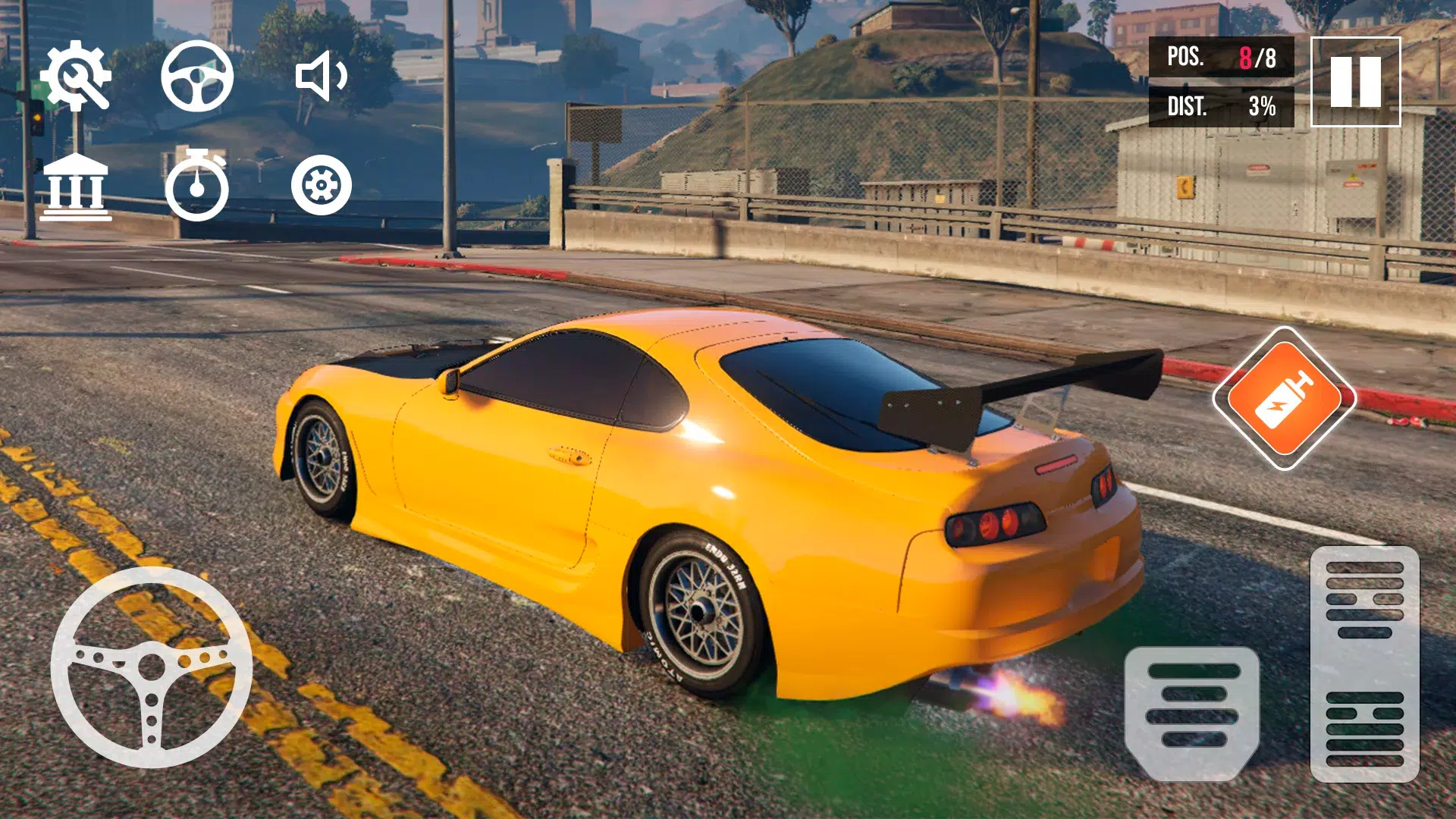 Supra Car Driving Simulator GT 스크린샷 2