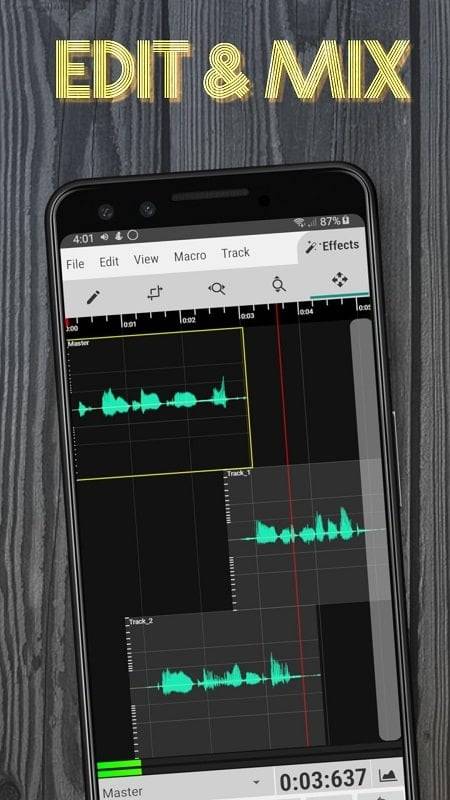 WaveEditor 录制和编辑器编辑应用截图第2张